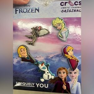 NWT! Crocs Jibbitz Frozen - 5 Pack!